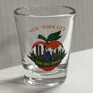 “The Big Apple” New York City Souvenir Collectible Shot Glass